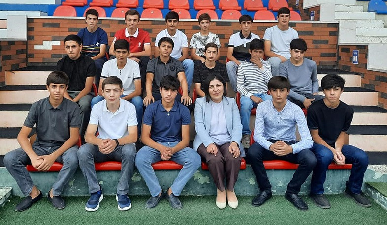 Sport is not subject to intimidation: Artsakh Minister of Education and Science met with members ‘Nagorno-Karabakh’ football team