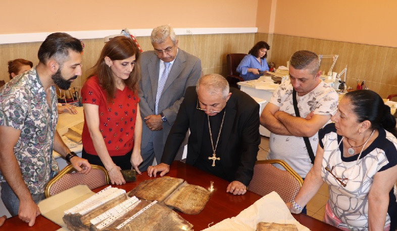 Հյուսիսային Իրաքից ժամանած մասնագետները վերապատրաստվում են Մատենադարանում