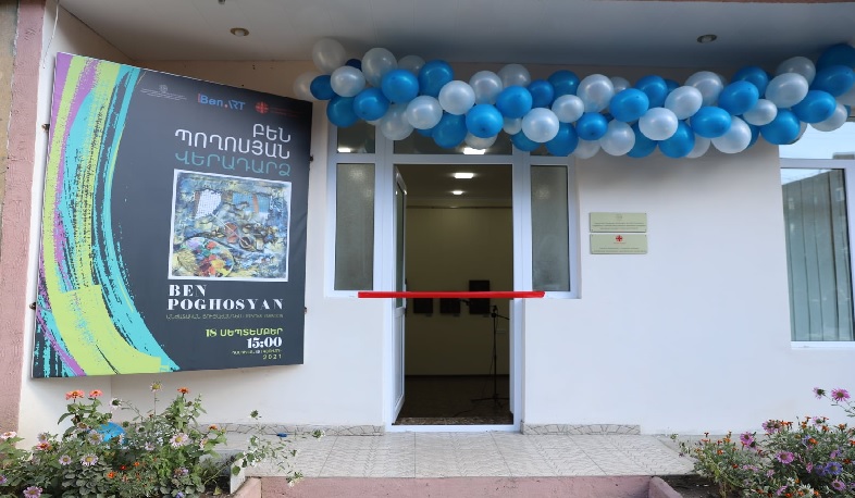 ԱԺ նախագահը մասնակցել է պատերազմի մասնակից, նկարիչ-քանդակագործ  Բեն Պողոսյանի ցուցահանդեսի բացմանը