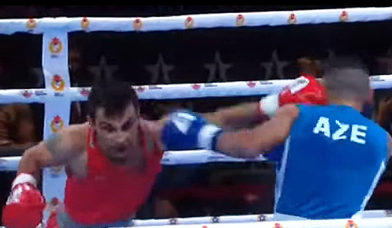 Armenian boxer beats Azerbaijani at World Army Championship: Azerbaijani boxer refused to shake hands
