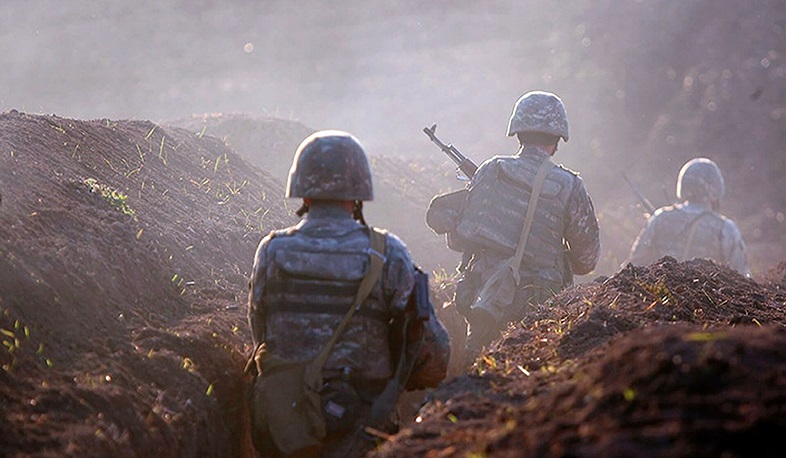 Азербайджанская сторона открыла огонь в направлении постов Армии обороны Арцаха: минобороны РФ