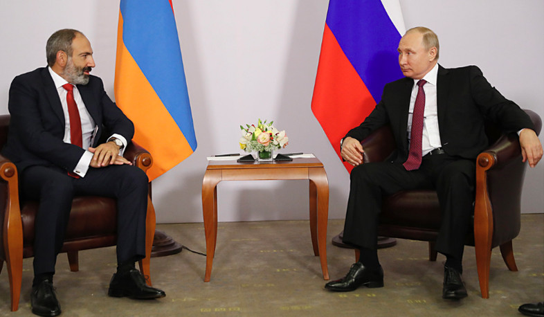 Никол Пашинян направил поздравительные послания Владимиру Путину
