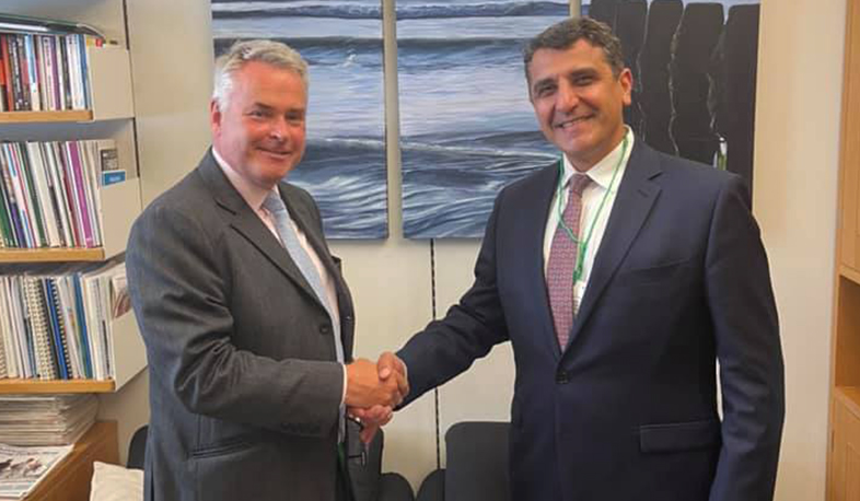 Դեսպան Վարուժան Ներսեսյանը բրիտանական խորհրդարանում ՄԹ-ՀՀ բարեկամական խմբի ղեկավարին է ներկայացրել տարածաշրջանում վերջին զարգացումները