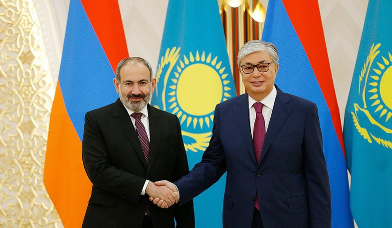 President of Kazakhstan congratulated Prime Minister of Armenia on Independence Day