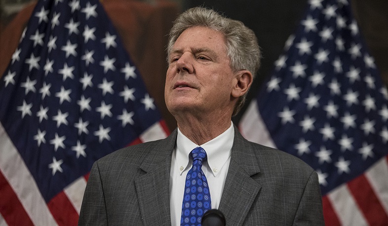 Frank Pallone congratulated on Independence Day, emphasizing significant progress made by Armenia