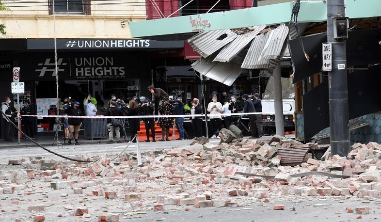 Alarms ring across the city as magnitude 6.0 earthquake strikes near Melbourne