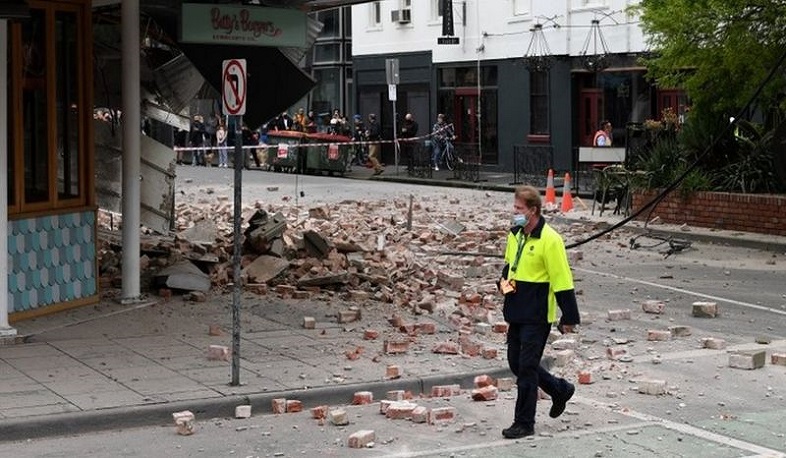 Землетрясение в Мельбурне