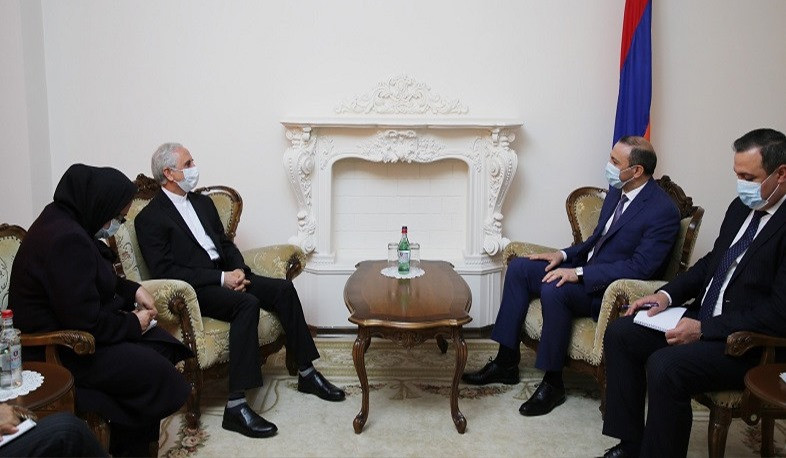 Iranian ambassador expressed concern over obstacles for use of infrastructure connecting Iran to Armenia