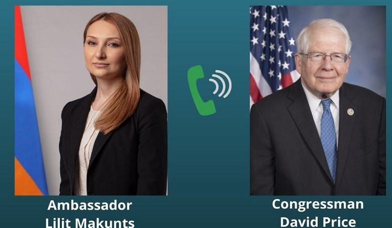 Lilit Makunts presented situation around Artsakh to Congressman David Price