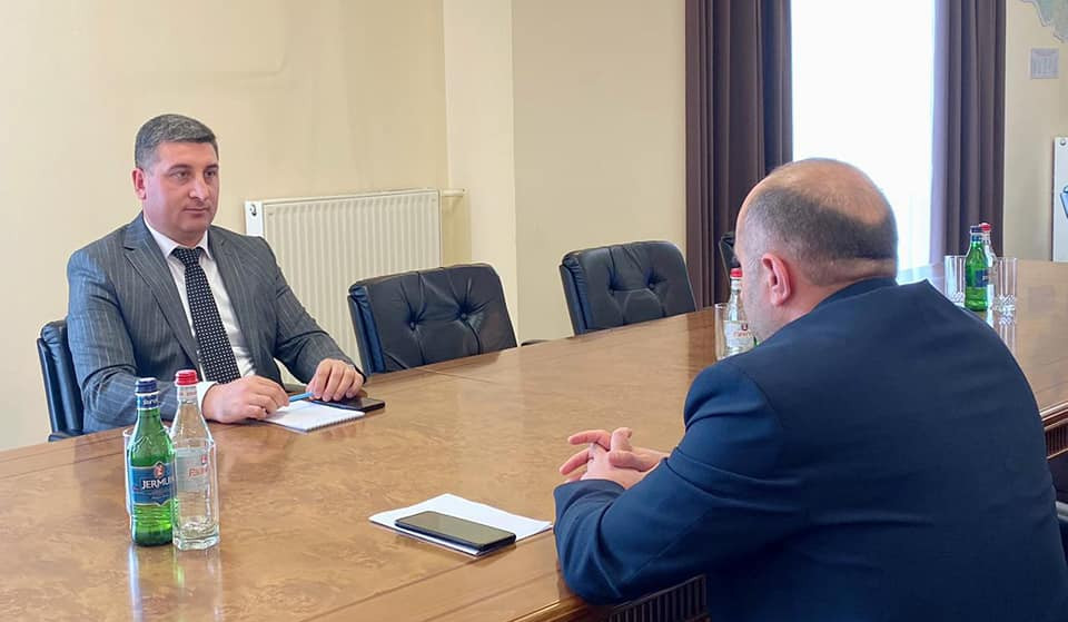 Գնել Սանոսյանը Հայկ Խանումյանի հետ քննարկել է Արցախի վարչատարածքային բարեփոխումների ընթացքը