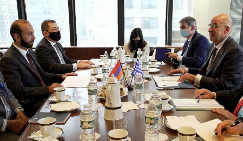 Meeting of Ministers of Armenia and Greece