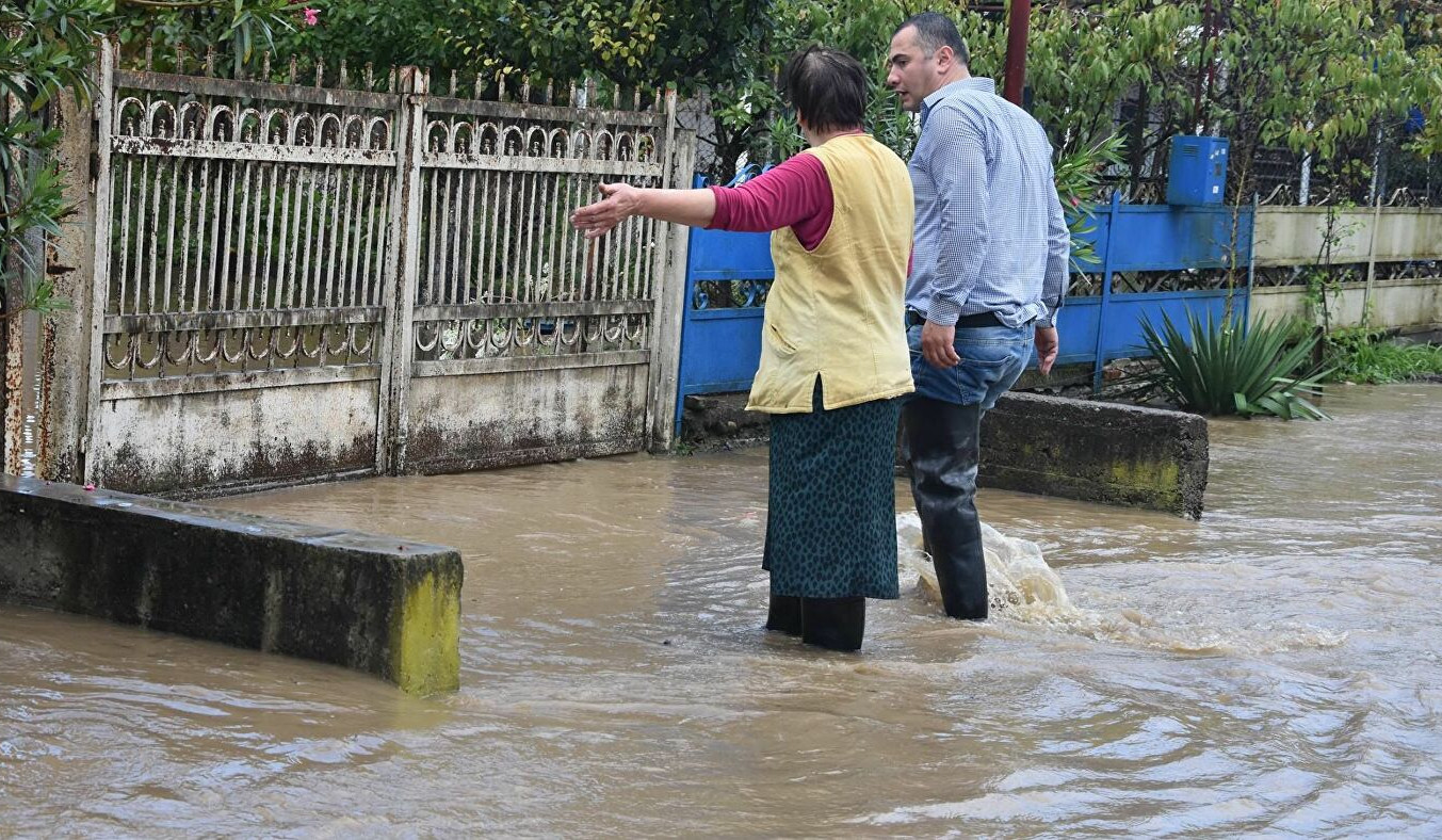 Около 25 семей пострадали от наводнений в Грузии