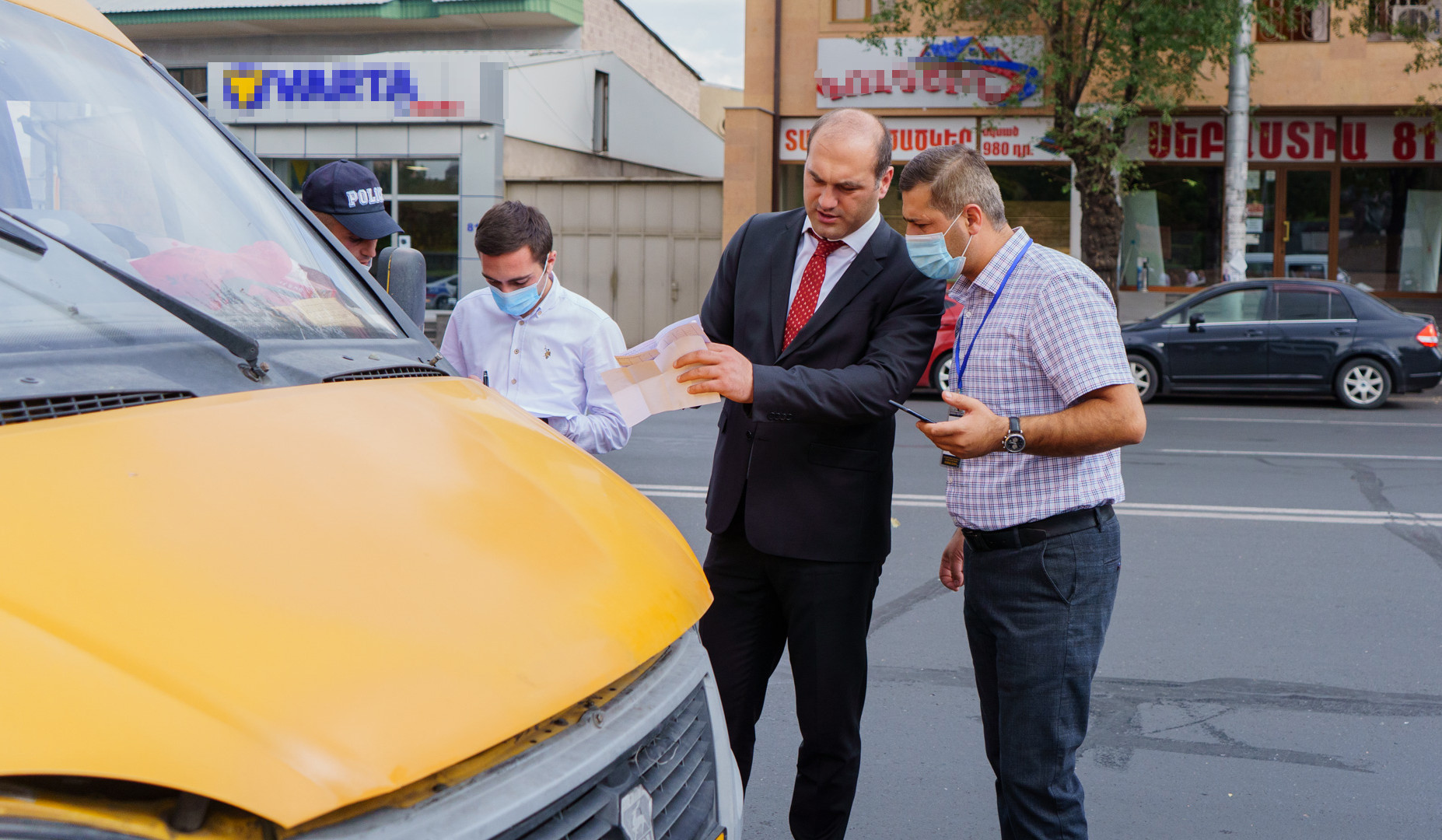 Հակահամաճարակային կանոնների 16 խախտումները վերաբերել են վարորդների դիմակ չկրելուն. տեսչական մարմին