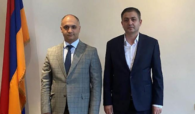 Գեղամ Գևորգյանն ընդունել է Արցախի իր գործընկեր Գևորգ Գրիգորյանին