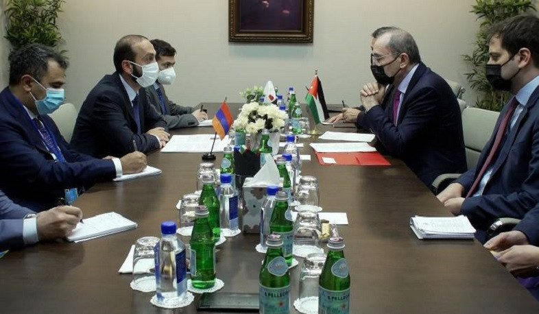 Meeting of Foreign Minister of Armenia Ararat Mirzoyan with Deputy Prime Minister and Minister of Foreign Affairs and Expatriates of Hashemite Kingdom of Jordan Ayman Safadi
