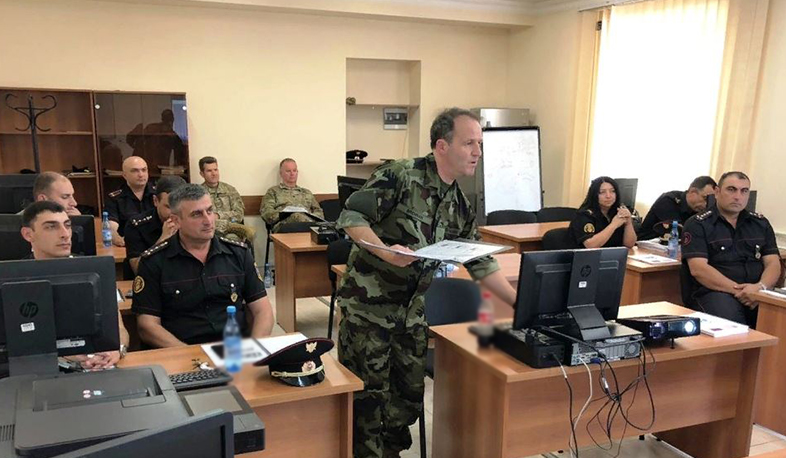 ՀՀ ՊՆ ռազմական ոստիկանությունում անցկացվել է  մեկշաբաթյա դասընթաց