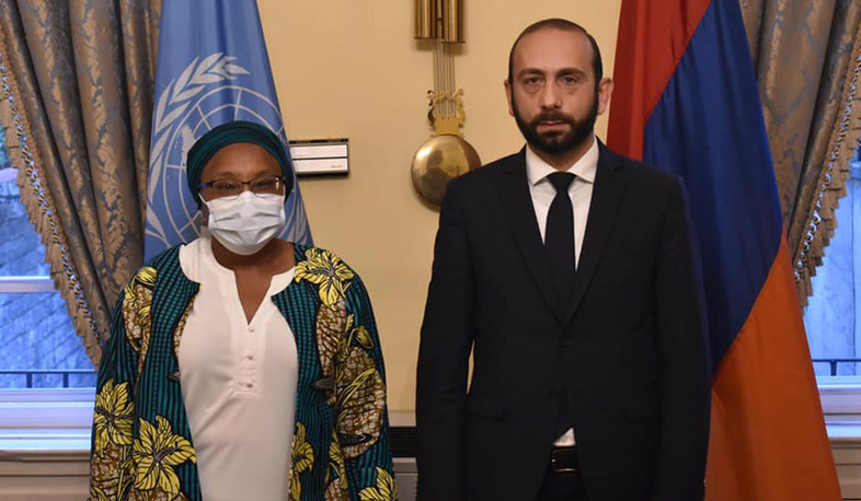 Ararat Mirzoyan meets with UN Secretary General’s Special Adviser on Genocide Prevention