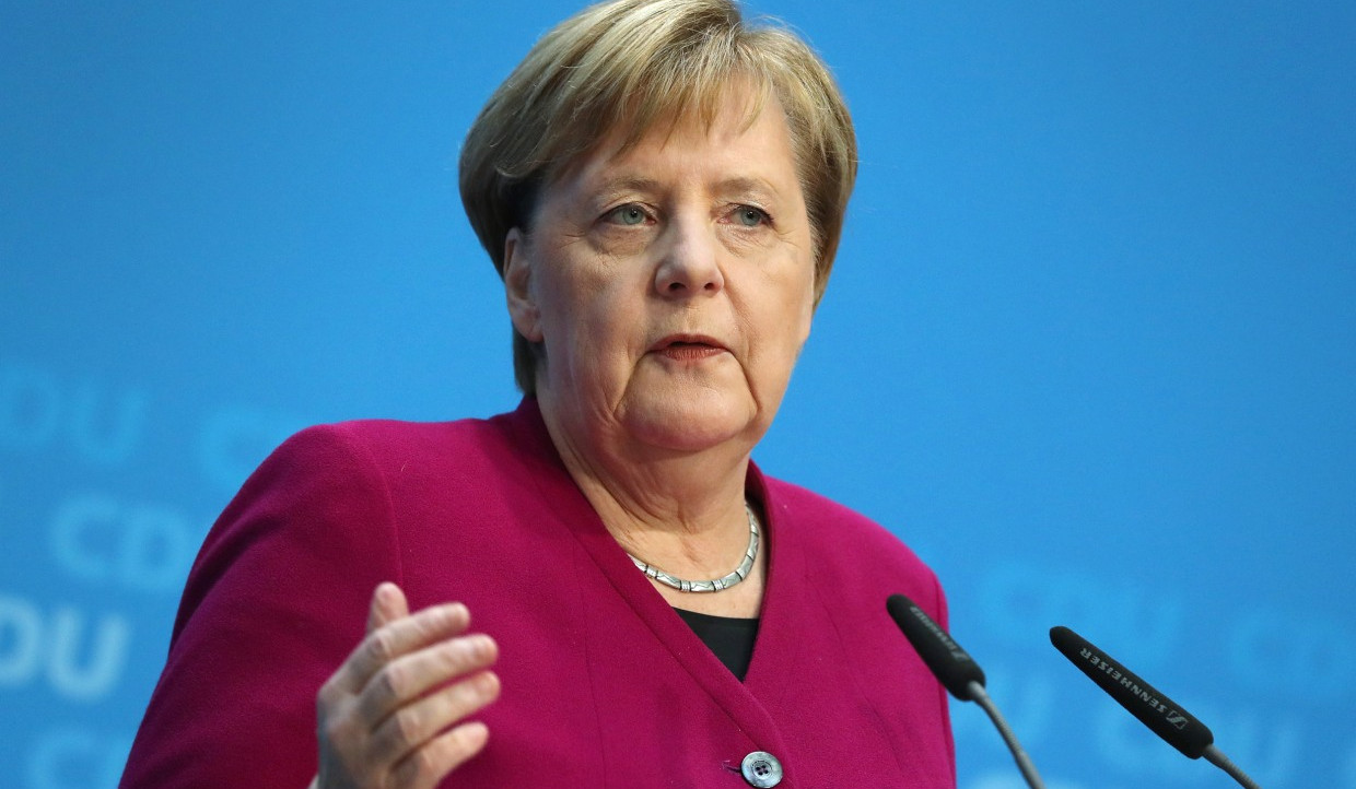 Gold coins with image of Merkel issued in Germany