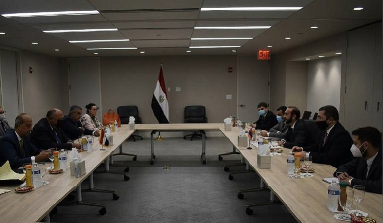 Արարատ Միրզոյանը Եգիպտոսի ԱԳ նախարարի հետ հանդիպմանն անդրադարձել է տարածաշրջանային ու միջազգային անվտանգության խնդիրների