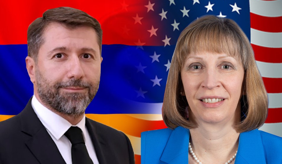Министр юстиции Армении обсудил с послом США реформы в судебно-правовой и антикоррупционной сферах