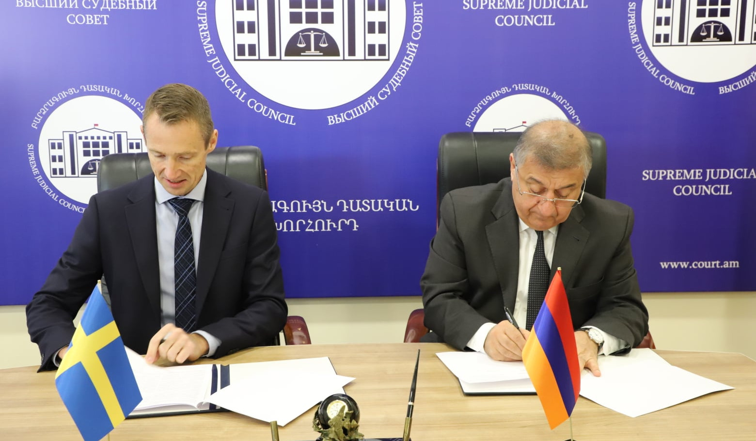 Армения и Швеция будут сотрудничать в судебно-правовой сфере
