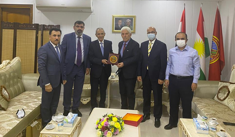 Մարոկկոյում և Թունիսում ՀՀ դեսպանին շնորհվել է Իրաքյան Քուրդիստանի գիտությունների ակադեմիայի պատվավոր անդամի կոչում