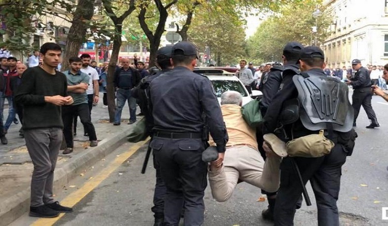 Ադրբեջանում ցուցարարները բախվել են ոստիկաններին, կան տուժածներ