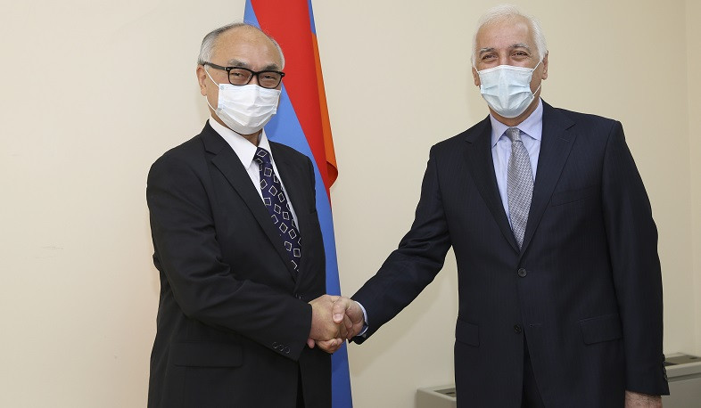Minister of High-Tech Industry of Armenia and Ambassador Extraordinary and Plenipotentiary of Japan to Armenia