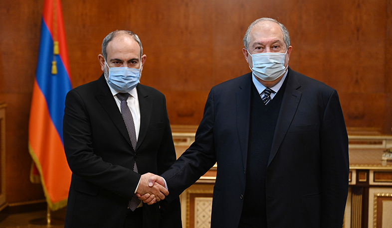 Nikol Pashinyan and Armen Sarkissian discussed issues related to overcoming external and internal challenges