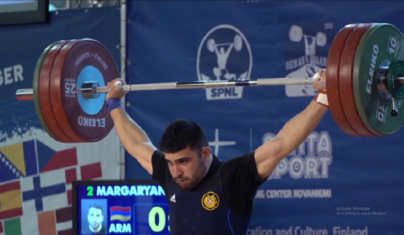 Сборная Армении - медальный лидер на чемпионате Европы по тяжелой атлетике