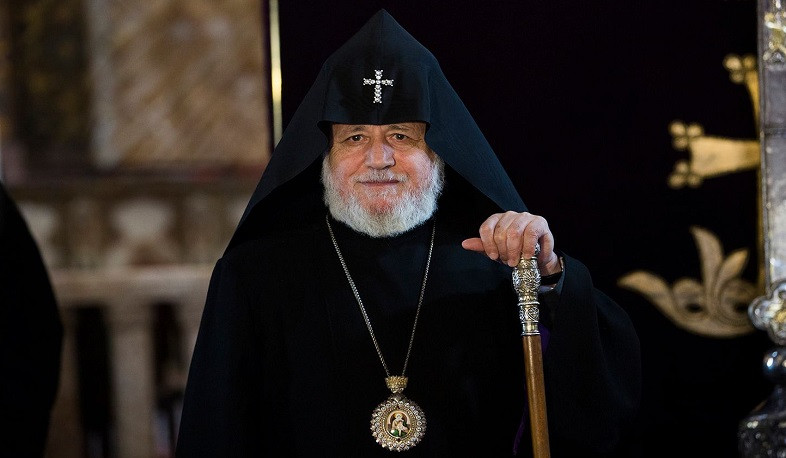 Catholicos of all Armenians left for Italy