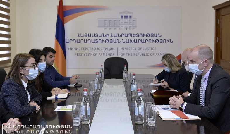 Արդարադատության փոխնախարարներն ընդունել են ԵՄ պատվիրակությանը