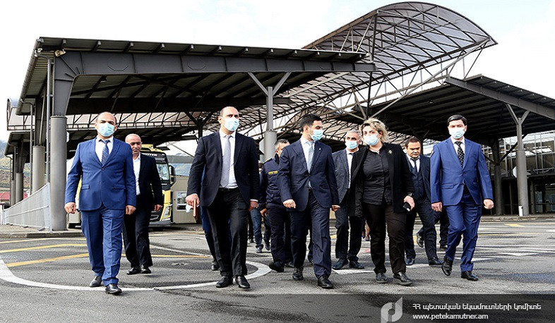 ՊԵԿ նախագահն աշխատանքային շրջայց է կատարել Բագրատաշենի մաքսակետում