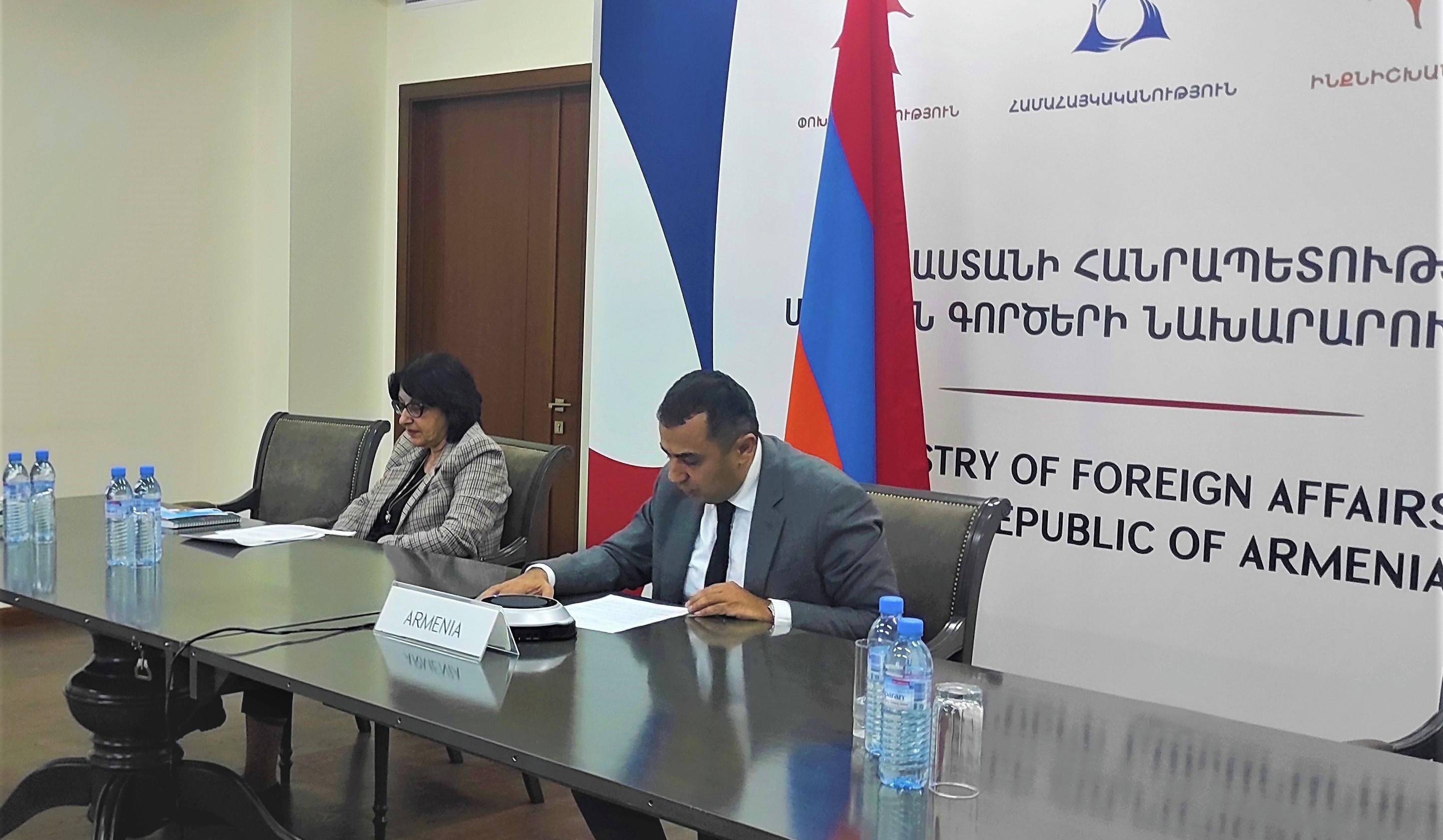 Պատերազմի հետևանքով տեղահանվել է ավելի քան 91.000 մարդ, որոնց 88 տոկոսը՝ կանայք և երեխաներ. ՀՀ ԱԳ փոխնախարար Վահե Գևորգյան