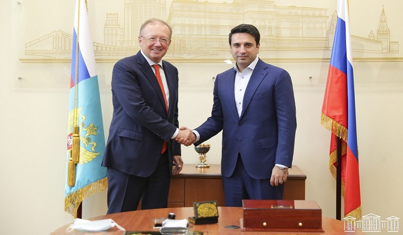 Ալեն Սիմոնյանը հանդիպել է ՌԴ ԱԳՆ Դիվանագիտական ակադեմիայի պրոֆեսորադասախոսական կազմի հետ