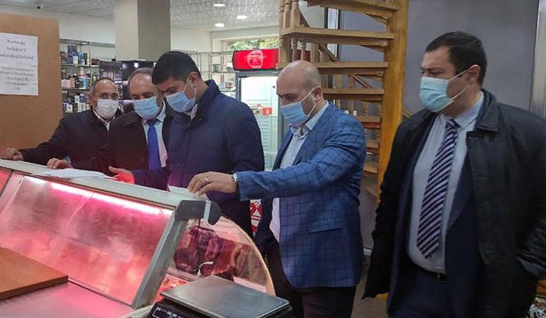 Ուժեղացված վերահսկողություն` Լոռու և Վայոց Ձորի մարզի թարմ մսի իրացման շուկայում