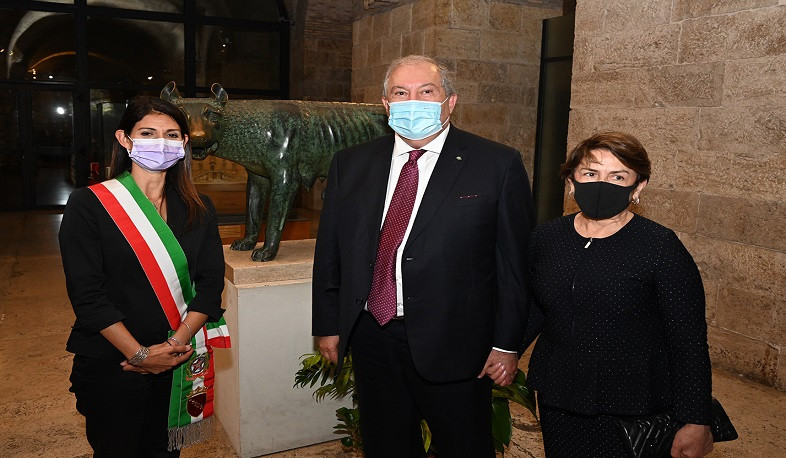 Միասին շատ բան կարող ենք անել. Արմեն Սարգսյանը ​հանդիպել է Հռոմի քաղաքապետի հետ