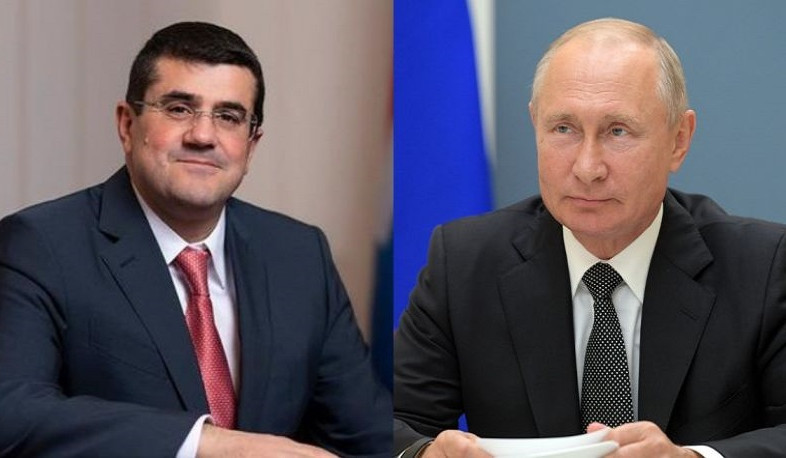 Արցախում բարձր ենք գնահատում Ձեր ծանրակշիռ ներդրումը ռազմական գործողությունների դադարեցման գործում. ԱՀ նախագահը՝ Պուտինին