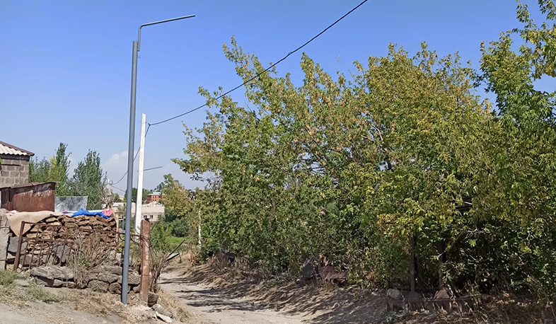 Ազատանում կընդլայնվի ներհամայնքային լուսավորության ցանցը