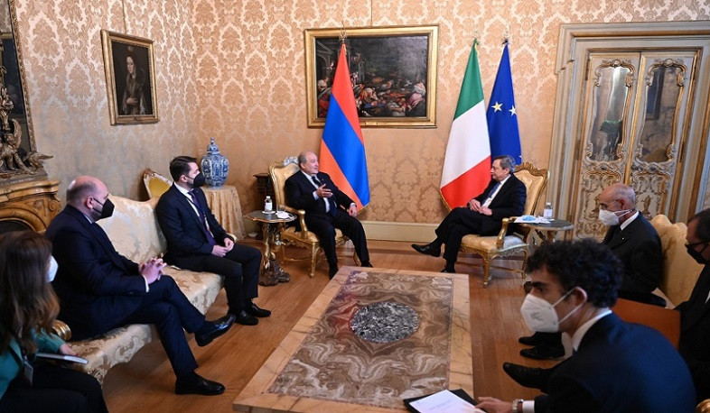 Председатель Центрального банка Армении и председатель Совета министров Италии обсудили вопросы финансовой сферы