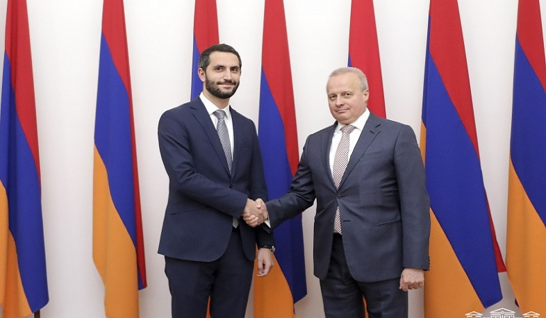 Рубен Рубинян и Сергей Копыркин подчеркнули факт динамичного развития связей Армении и России во всех сферах