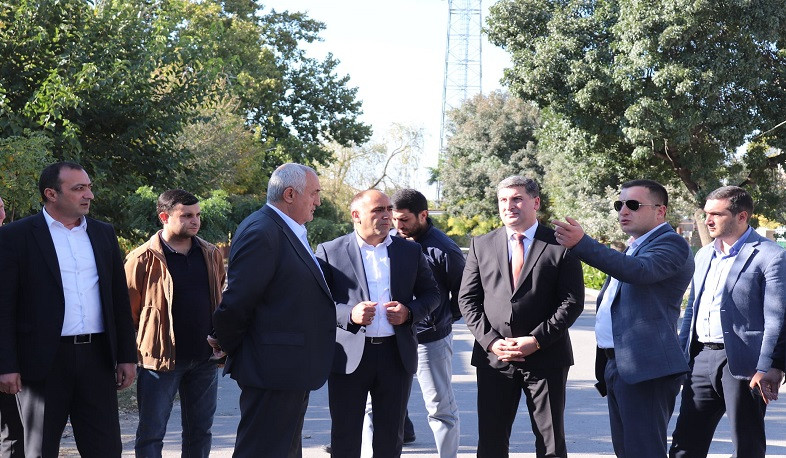 ՏԿԵ նախարարն Այգեզարդ համայնքում ծանոթացել է Կառավարության 2021 թ. սուբվենցիոն ծրագրերով ընթացող աշխատանքներին