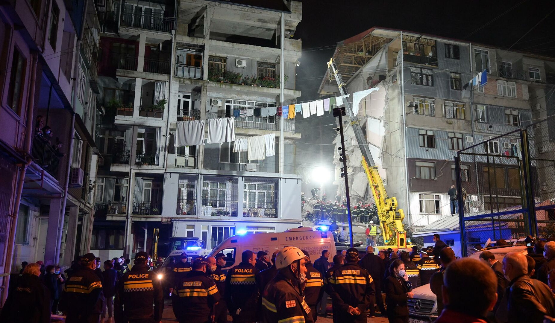October 11 declared day of mourning for victims in Batumi building collapse