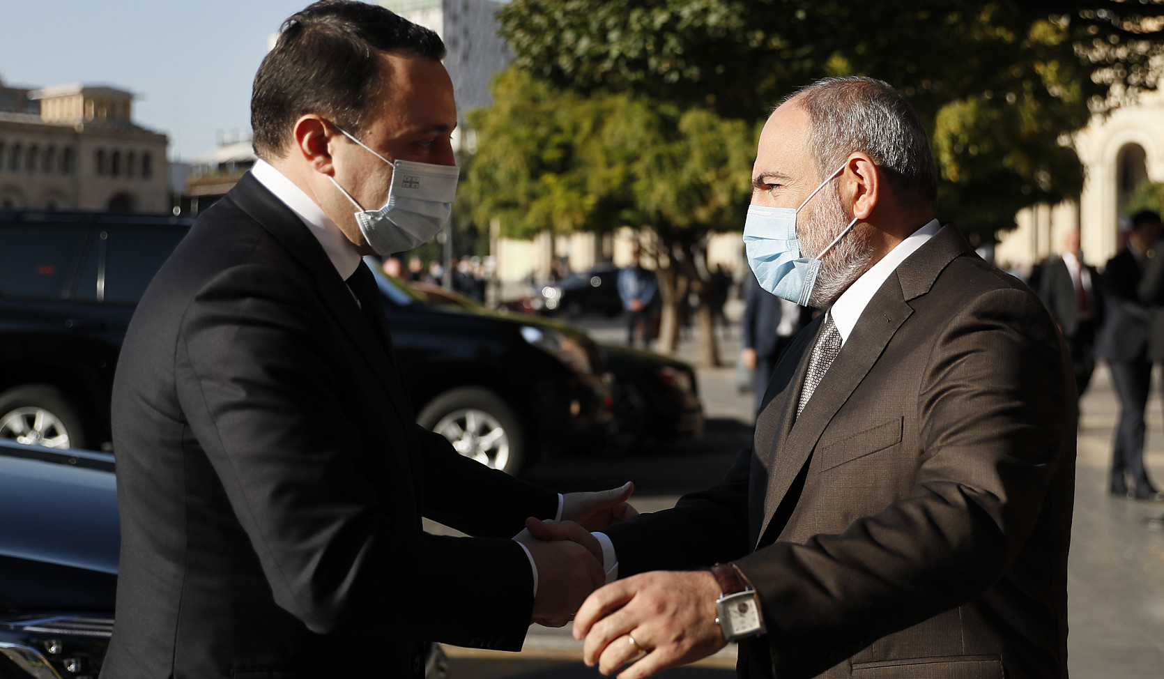 Премьер-министр Армении провел встречу с премьер-министром Грузии