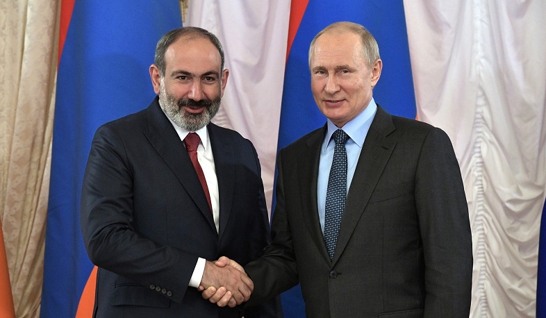 Putin-Pashinyan meeting envisaged: Peskov