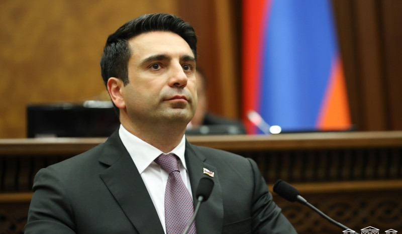 Parliament Speaker of Armenia’s Parliament expressed condolences to Speaker of Georgian Parliament