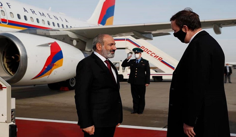 Nikol Paşinyan işgüzar səfərlə  Rusiya Federasiyasındadır