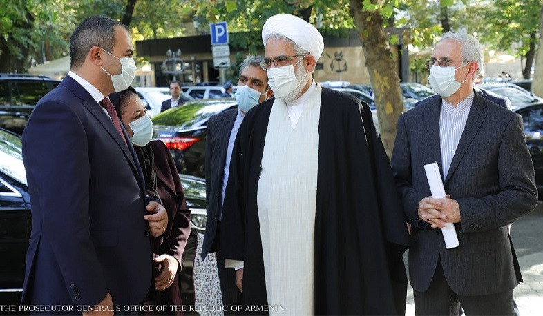 Генеральный прокурор Ирана находится в Армении с трехдневным рабочим визитом