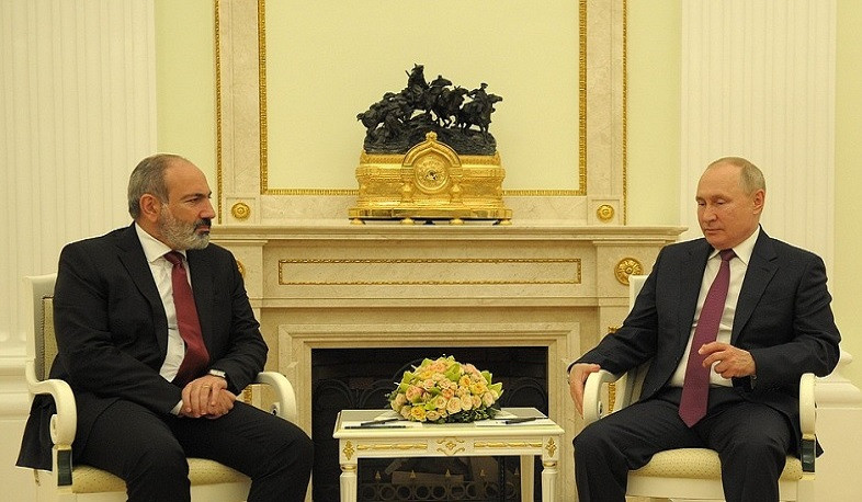 Prime Minister of Armenia met with President of Russia