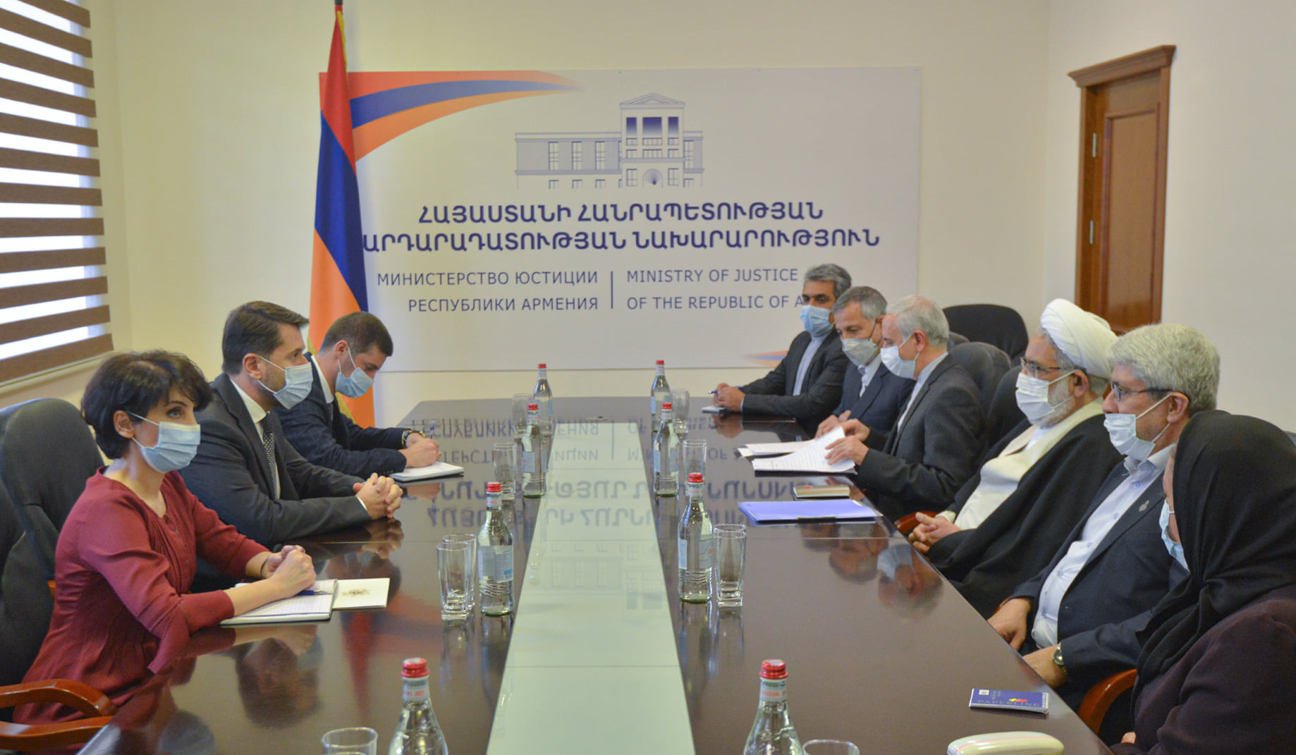 In case of common regional threats, there is need for closer cooperation: Karen Andreasyan received Attorney-General of Islamic Republic of Iran